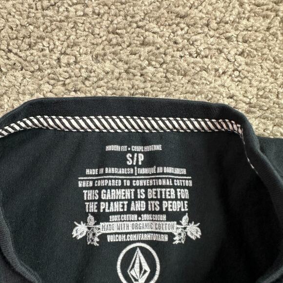 Volcom Stone Shirt Mens S Black Red Earth Tripping Skater Skateboarding - Picture 5 of 9